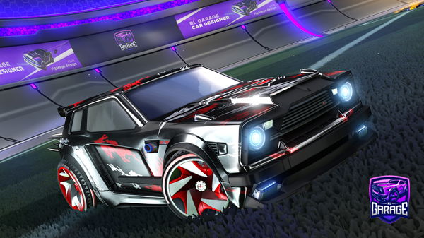 A Rocket League car design from I_hate_teammates