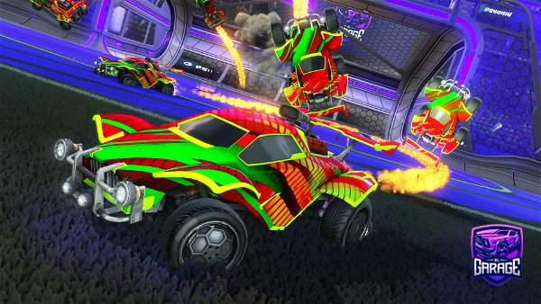 A Rocket League car design from PipoMartje
