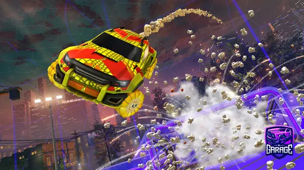 A Rocket League car design from irosario78