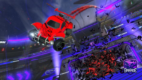 A Rocket League car design from Feenix_