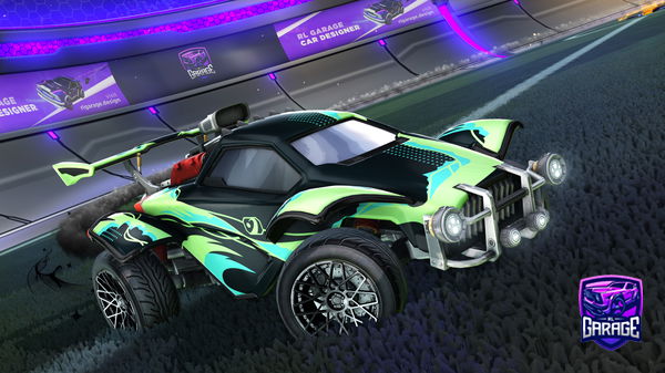 A Rocket League car design from santiago_uy