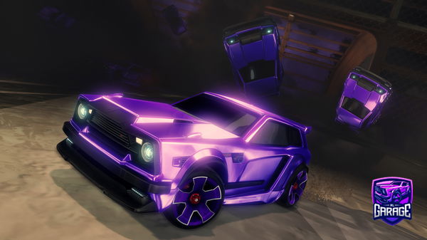 A Rocket League car design from Llorenzogr