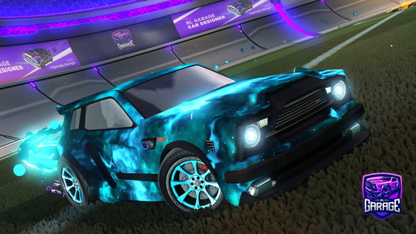 A Rocket League car design from Estho970