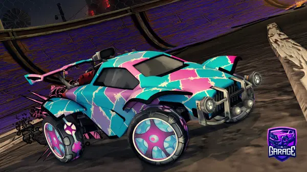 A Rocket League car design from Nugz92