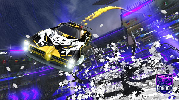 A Rocket League car design from Nos_Sweat