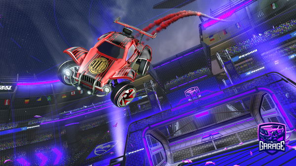 A Rocket League car design from KAKAzn