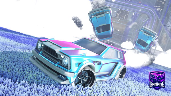 A Rocket League car design from rizus16