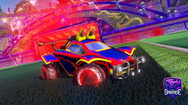 A Rocket League car design from FixerTheFox