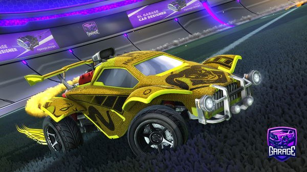 A Rocket League car design from AndrewWalker