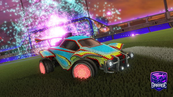 A Rocket League car design from luc1don60fps