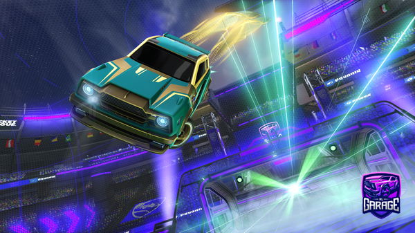 A Rocket League car design from Lindlam103