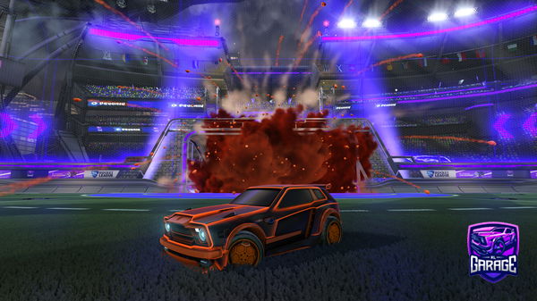 A Rocket League car design from ks-pl