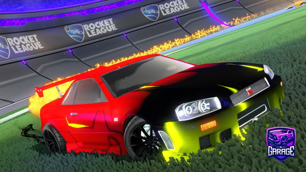 A Rocket League car design from davx0