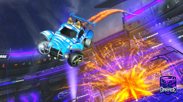 A Rocket League car design from cat_hallucinations