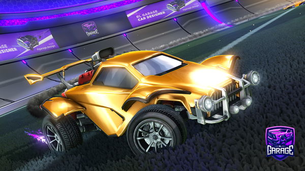 A Rocket League car design from mint_n0zh_