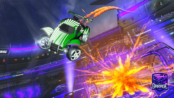 A Rocket League car design from AWildQuiche