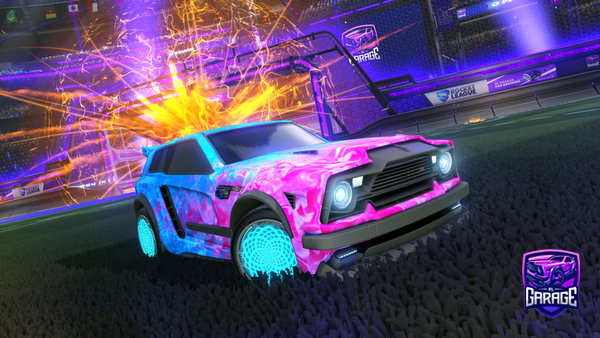 A Rocket League car design from OCTANEBESTCAR0002