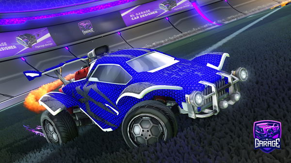 A Rocket League car design from Dxrk_tvv1