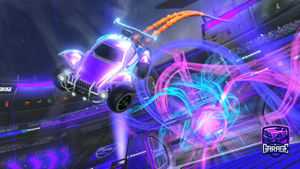 A Rocket League car design from scalambo