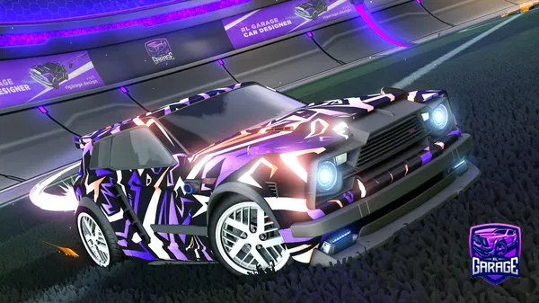 A Rocket League car design from Rraenne