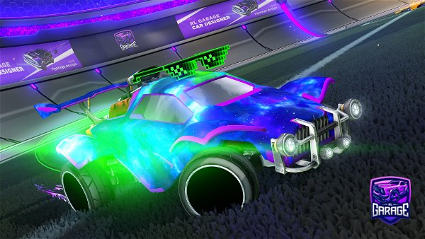 A Rocket League car design from 1Nonly_Abdul