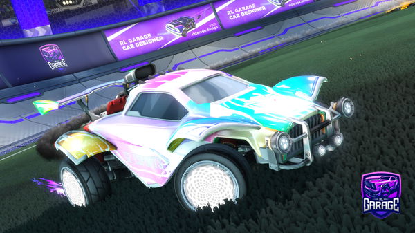 A Rocket League car design from Traaxz