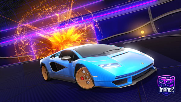 A Rocket League car design from burgerking2010