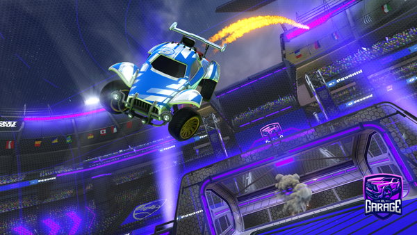 A Rocket League car design from Hudson11
