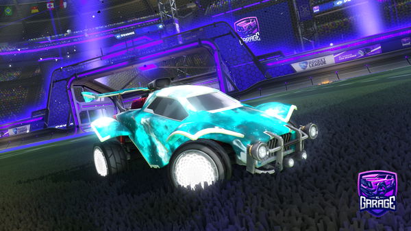 A Rocket League car design from GMoneyB10