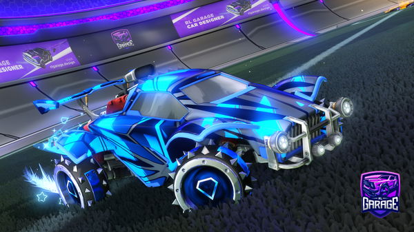 A Rocket League car design from gicy