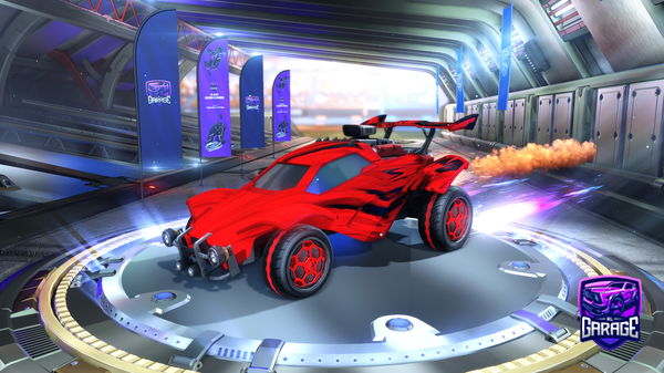 A Rocket League car design from Serratednine