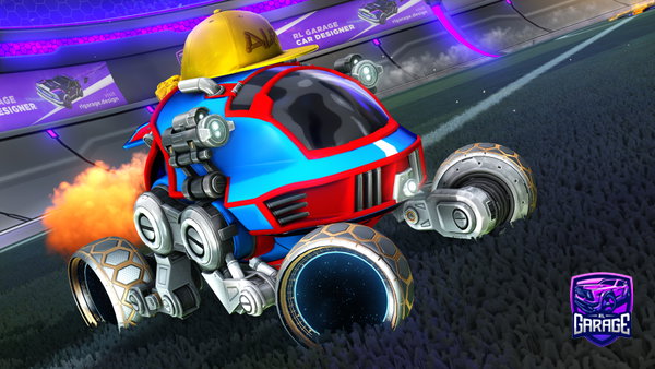 A Rocket League car design from FyorRL