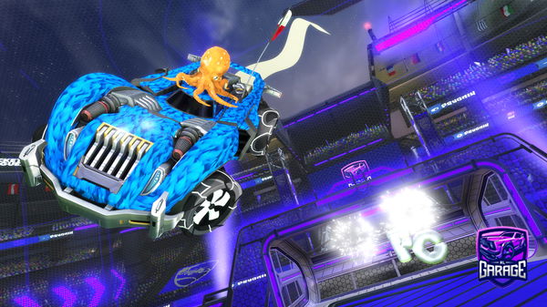 A Rocket League car design from _phantom27