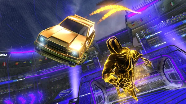 A Rocket League car design from disco-ball2010