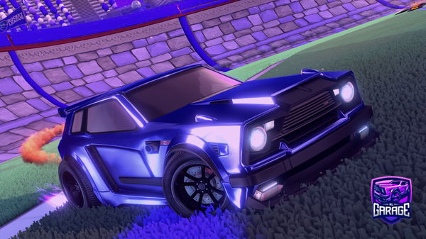 A Rocket League car design from colbsterlobster