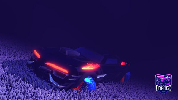 A Rocket League car design from Akasa