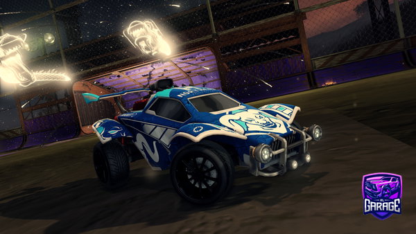 A Rocket League car design from Rooner_NL