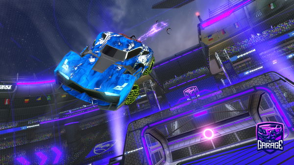 A Rocket League car design from bobatryu