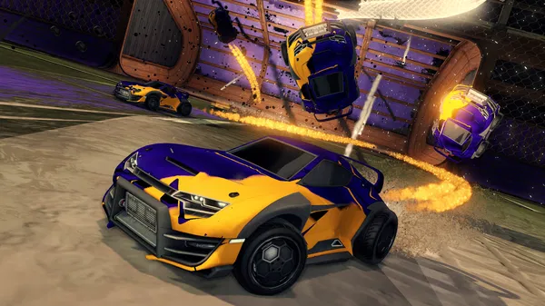 A Rocket League car design from PandaCocoa