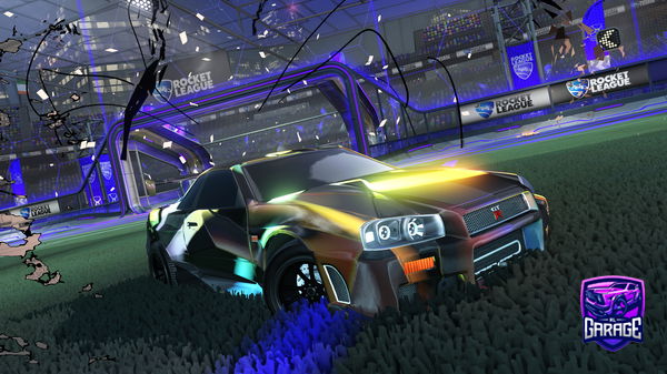 A Rocket League car design from XxspazxX9507