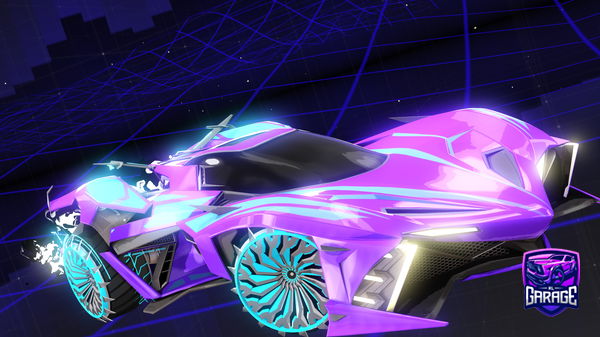 A Rocket League car design from Yumin-the-first