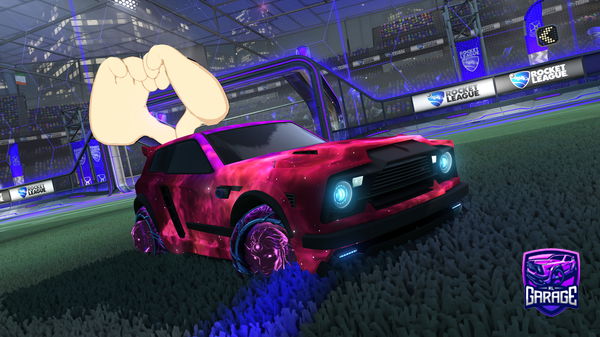 A Rocket League car design from Leonestpicker