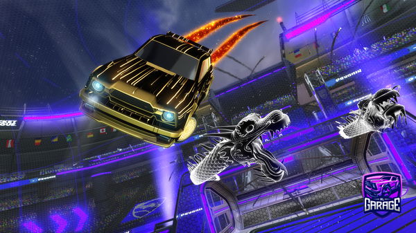 A Rocket League car design from kolbyd12