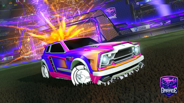 A Rocket League car design from RidhwanH