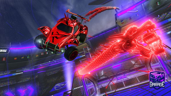 A Rocket League car design from notshutown