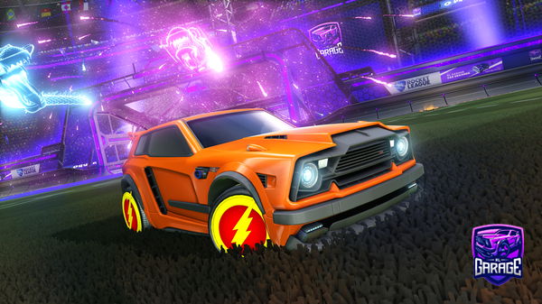 A Rocket League car design from ColdLikeLeah