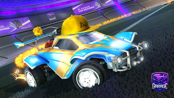 A Rocket League car design from Link-50000