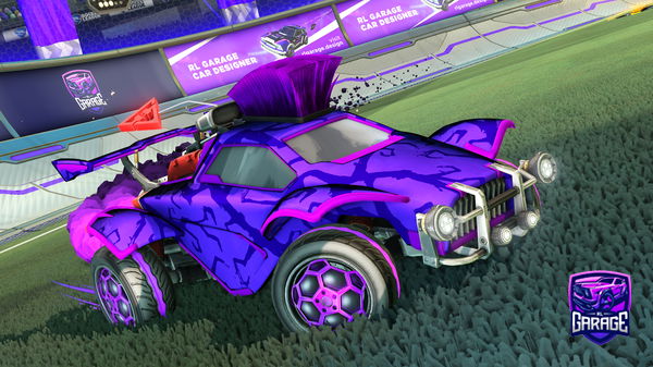 A Rocket League car design from RocketyRocketBoi