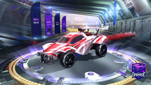 A Rocket League car design from Jadeite