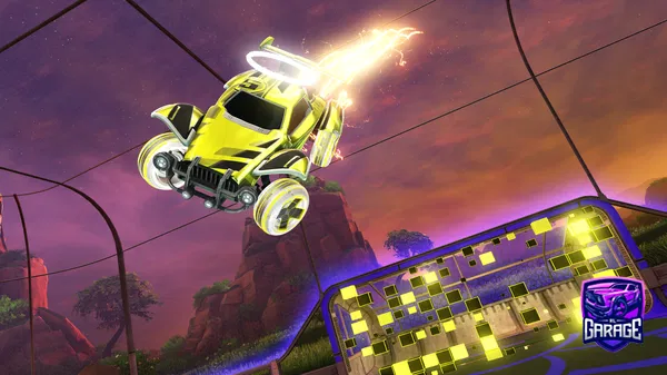 A Rocket League car design from PWR_Lunarz